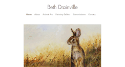 Desktop Screenshot of bethdrainville.com